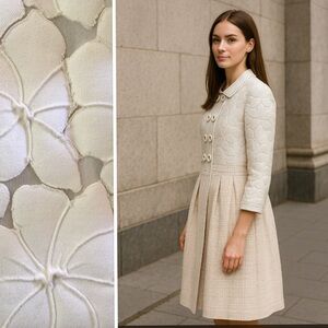 Bensoni Tunic Dress-Jacket Designer Piece – Premium Cotton-Viscose Blend Size 10